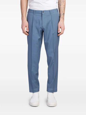 Santaniello pleated trousers - Blue