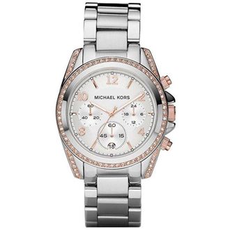 Michael Kors Stylish MK5459 Womens Silver Watch Stainless Steel - One Size