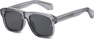 Generic Outdoor Driver Men Vacation Shopping Sunglasses(Grey)