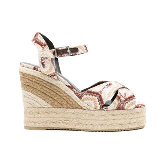 Missoni Wedges, female, Multicolor, Size: 11 US Wedge Sandals