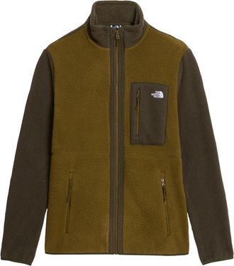 The North Face Yumiori Full Zip - Heren - Fleece jassen - Bruin - M - Polyester - Fitness