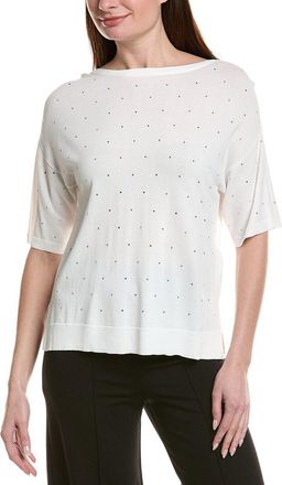 Joseph Ribkoff Crystal-Embellished Top