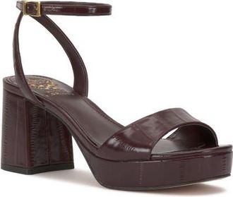 Vince Camuto Pendreya Platform Sandal in Pomegranate at Nordstrom, Size 8.5
