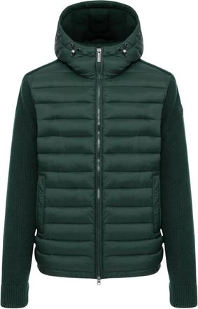 Colmar Hybride Gewatteerde Jas - Heren - Binnenjassen - Groen - 3XL - Katoen - Fitness