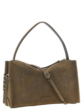 J.W.Anderson Calfskin Leather Shoulder Bag - Taupe