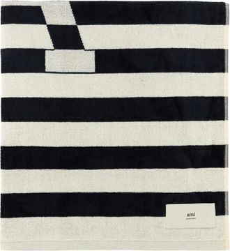 Ami Home, Dames, Zwart, ONE Size, Terry Fabric Beach Towel Accessories