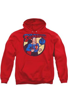 Gildan DC Comics Superman 64 Adult Pull Over Hoodie / Hooded Sweatshirt
