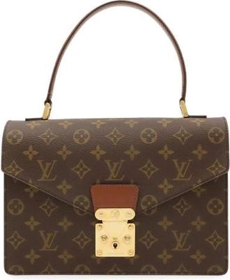 Louis Vuitton Pre-owned Plastic louis-vuitton-bags - Dames - Vintage Handtas - Bruin - ONE Size - Vintage