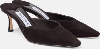 Jimmy Choo London Mules Vivi 65 in suede