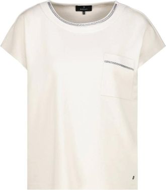 Monari Dames, Tops, Beige, Maat: 2XL