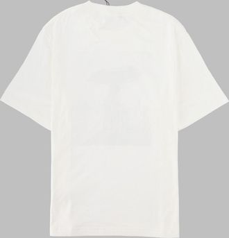Jacquemus Organic Cotton and Hemp Print T-Shirt - White