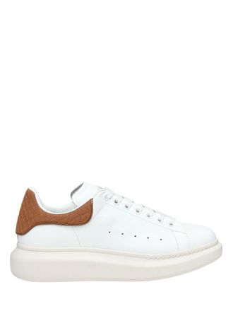 Alexander McQueen Tan Lace-up Sneakers