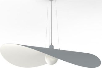 Lumicom Piuma L&aacute;mpara De Techo &Oslash;90 Bicolor Mate