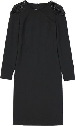 Alberta Ferretti Black Elastane Casual Womens Dress
