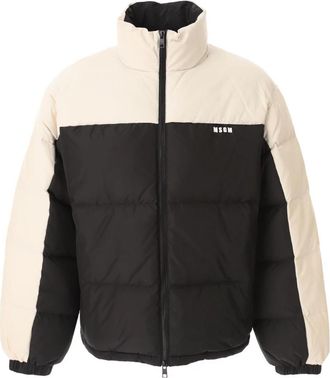 Msgm Donsjack - Heren - Winterjassen - Veelkleurig - M - Katoen - Jassen