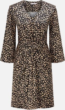 HUGO BOSS Womens C_Denot Dress - Multi - Size: 14