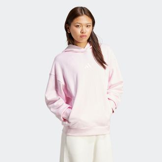 adidas Kapuzensweatshirt ADIDAS SPORTSWEAR W ALL SZN FT HD, Damen, Gr. XS, pink (clpink), Obermaterial: 100% Baumwolle, Sweatshirts Kapuzensweatshirt