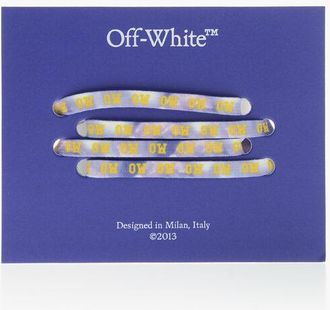 Off-white All-Over Monogram Shoelaces size One Size