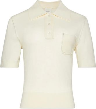Calvin Klein Wollen polotop - Beige