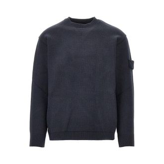 Stone Island Cotton-blend crewneck sweater Man XL