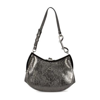 Vivienne Westwood Shoulder Bags, female, Gray, Size: ONE SIZE Charm Frame Purse