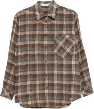 Eleh Checked Chest-pocket Shirt