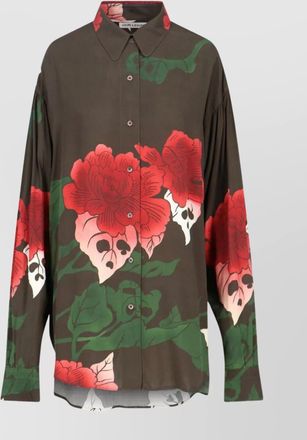 Our Legacy floral print long sleeve casual top