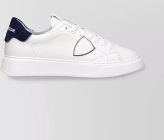 Philippe Model low top sneakers with contrasting heel tab