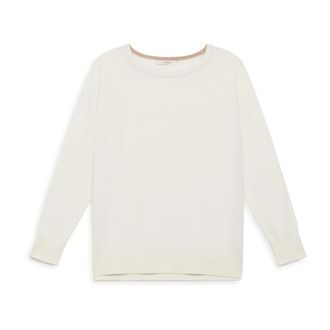 Maliparmi Maliparmi, Truien & Vesten, Dames, Wit, M, Katoen, Colours Of The World Sweater