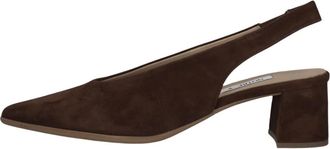 Notre-V Schoenen, Dames, Bruin, 40 EU, Leer, Hoge hakken