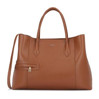 Kazar Jovienne - Dames - Handtassen - Bruin - ONE Size - Leer - Tassen