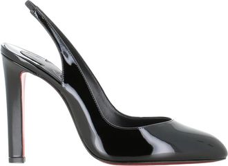 Christian Louboutin Dames, Schoenen, Zwart, Maat: 38 1/2 EU Leer