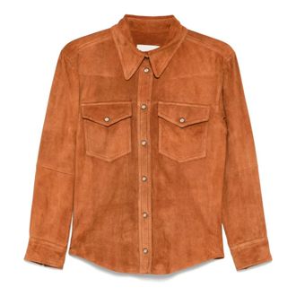 Isabel Marant Isabel Marant, Shirts, female, Brown, Size: XS Cognac Delcia Shirt