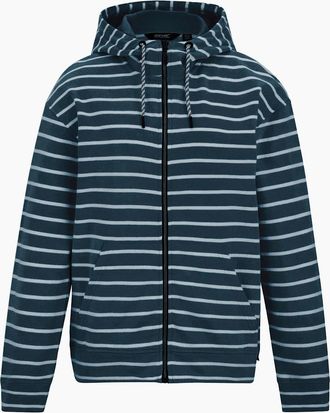 Regatta Womens Regatta Womens/Ladies Bayletta Striped Full Zip Hoodie - Navy/Multi - Size: 20