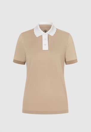 Bogner Womens Carole Polo In Tan