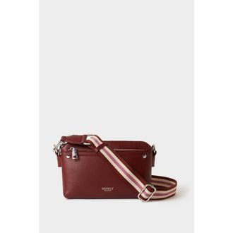 Osprey The Stella Leather Crossbody Bag in Merlot at Nordstrom