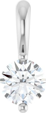 Diamond2Deal 14k Gold 1/4 CT Lab-Grown Diamond Pendant