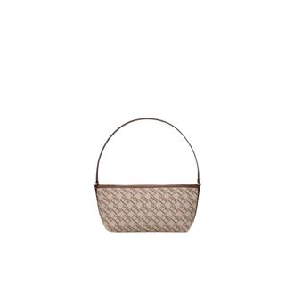 Carolina Herrera Dames, Tassen, Beige, Maat: ONE Size Katoen