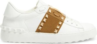 Valentino Schoenen, Dames, Wit, 37 EU, Leer, Rockstud Untitled Sneaker