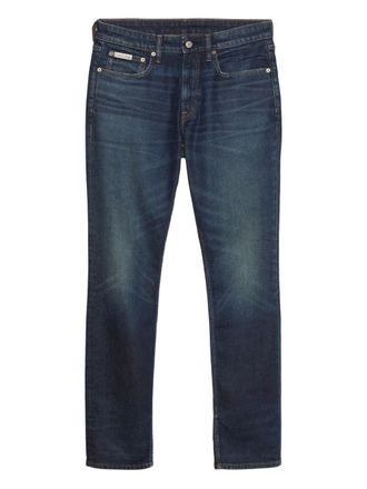 Calvin Klein straight-leg jeans - men - Cotton/Elastane - 30/32 - Blue