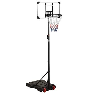 vidaXL Vidaxl - Canasta De Baloncesto Policarbonato Transparente 216-250 Cm