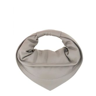 Federico Cina Handbags, female, Gray, Size: ONE SIZE Mini Tortellino Bag