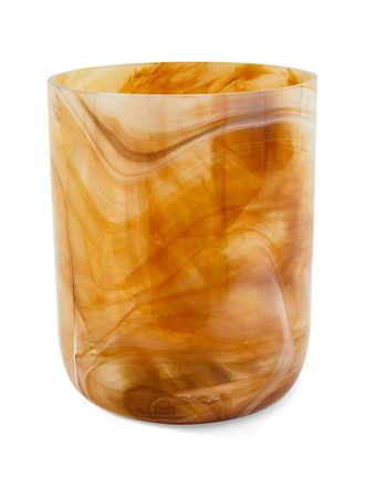 Pols Potten Jarr&oacute;n de Vidrio Marmoleado Beige m