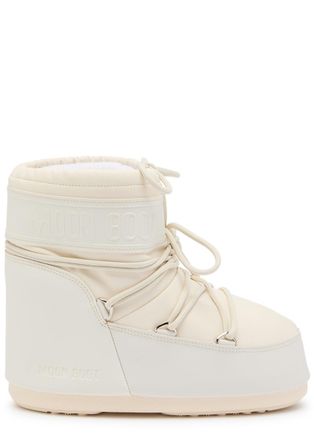 Moon Boot Moon Boot Icon Padded Nylon Snow Boots Cream UK9 - 4244 (IT42 - 44 / UK9 - 11)