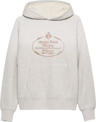 Prada Sudadera con capucha - Sweatshirts & Hoodies - Mujer - Gris - XS