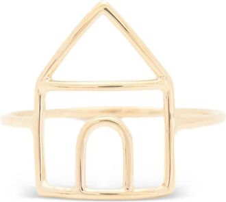 Aliita Anello Casita in oro 9 carati