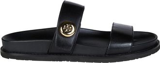 Tory Burch Romy Sport Slide - Dames - Sandalen - Zwart - 40 EU - Schoenen
