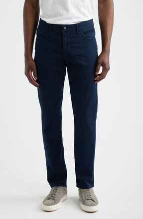 Brax Chuck Modern Fit Five-Pocket Pants in Navy at Nordstrom, Size 42 X 34