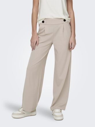 Jacqueline de Yong JDYGEGGO NEW LONG PANT JRS NOOS mit dekorativem Riegel vorne am Bund