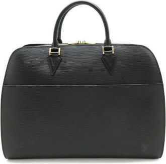 Louis Vuitton Pre-owned Sorbonne Epi Business Bag - Heren - Vintage Handtas - Zwart - ONE Size - Leer - Vintage